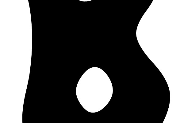 Ink Splatter with Circular Holes