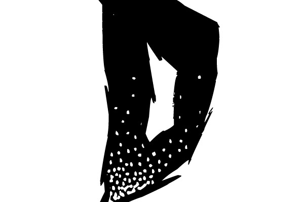 Abstract Dots on a White Background