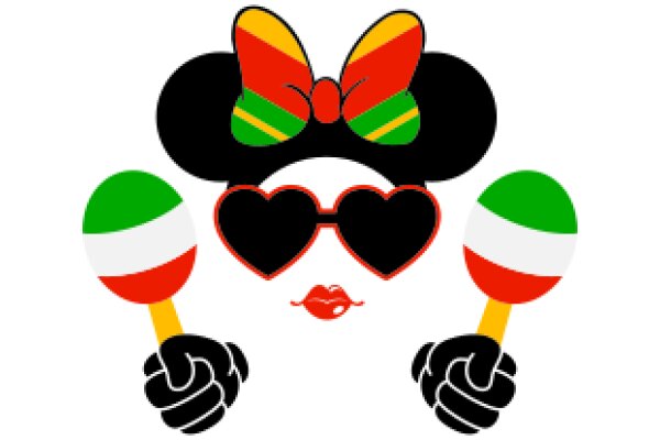 Vibrant and Playful: A Colorful Character with a Heart of Gold