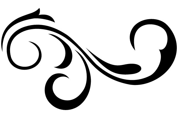 Ornate Flourish: A Classic Vintage Ornament