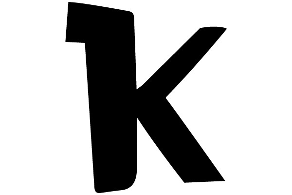 Bold Black Letter K