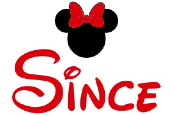 Disney's Minnie Mouse Logo with the Word 'Since' in Red