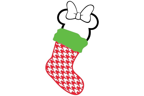A Christmas Stocking with a Bow