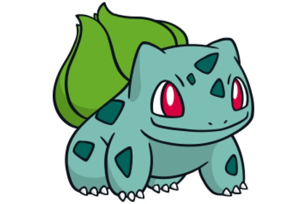 Pokémon-Inspired Art: A Charming Pixelated Pikachu with a Leafy Topper