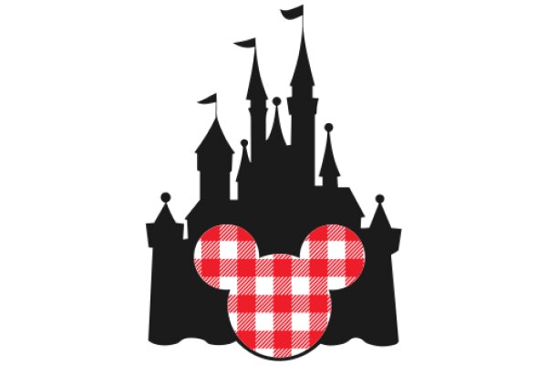 Disney Castle and Mickey Mouse Ears Silhouette