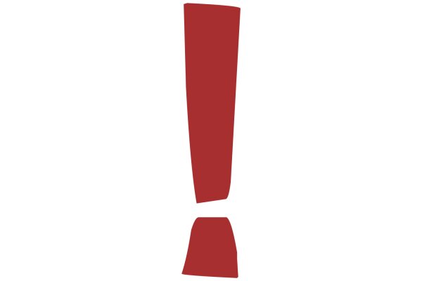 Exploring the Art of Pixelation: A Study of Red Exclamation Marks