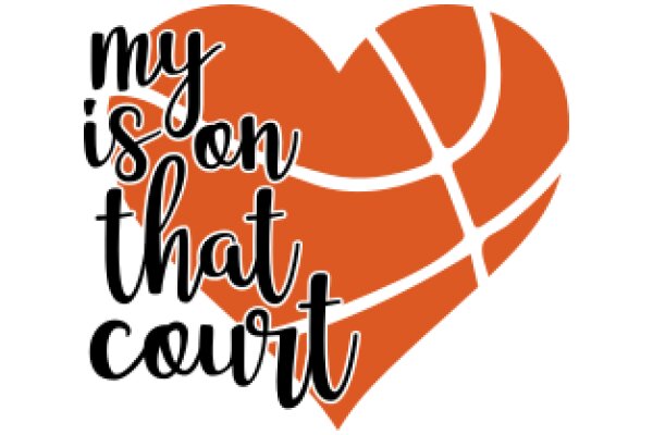 My Is on That Court: A Graphic Design Showcasing the Art of Basketball and the Passion for the Game
