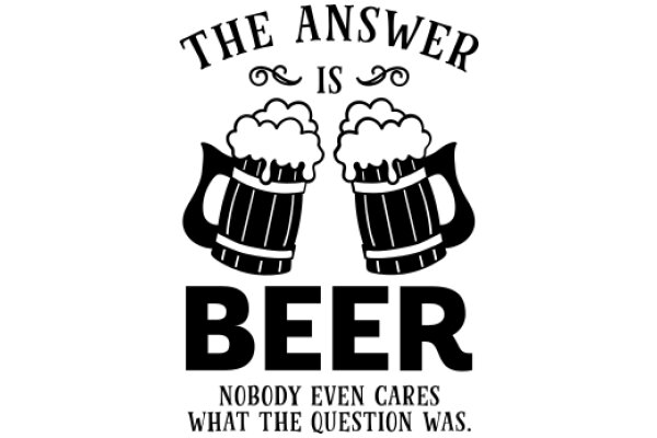 The Answer Is Beer: A Humorous Take on the Famous I Love Lucy Quote
