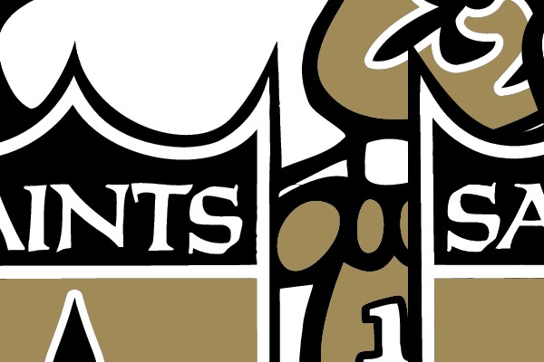 Saints Football Mascot Illustration
