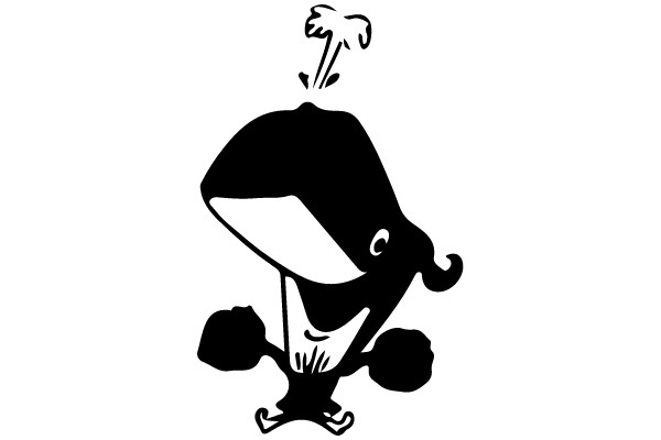 Whale of a Tale: A Playful Marine Encounter