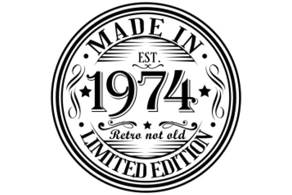 Vintage 1974 Seal: A Retro Not Old Limited Edition