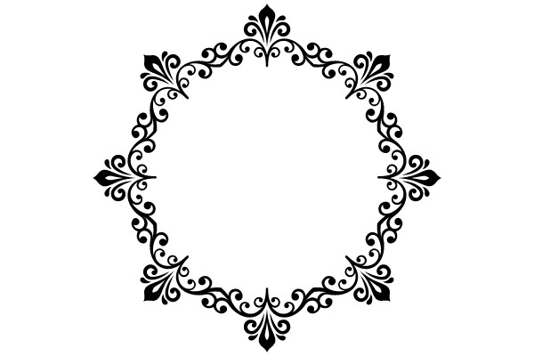 Vintage Ornament Frame Design