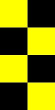 Vibrant Checkered Pattern: A Visual Symphony of Yellow and Black