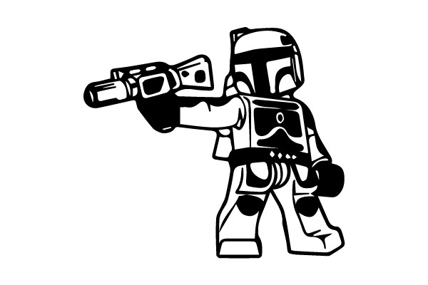 Clone Trooper with Blaster Rifle