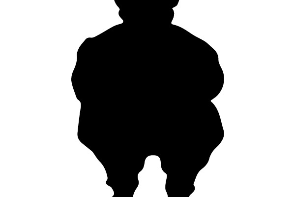 Silhouette of a Bear