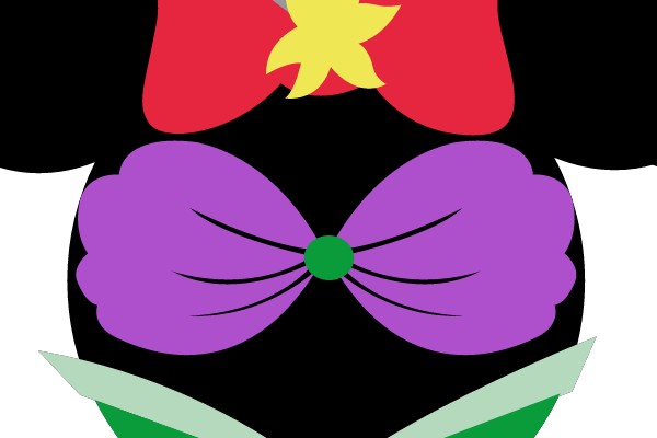 Minnie Mouse Mermaid Ears