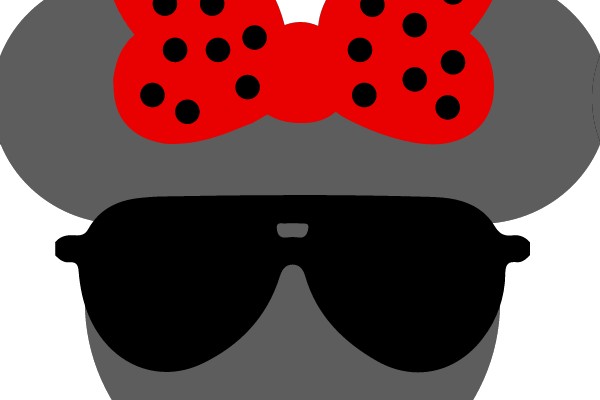 Stylish Minnie Mouse Icon