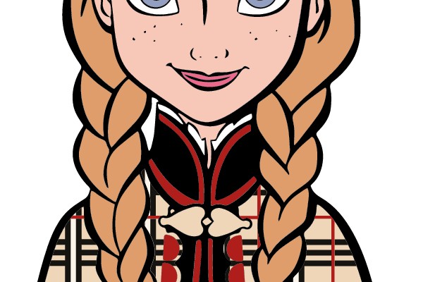 Frozen Princess Illustration