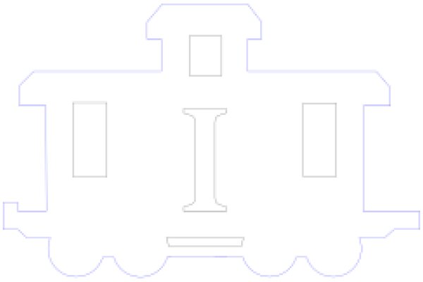 Simplistic Line Art of a Building