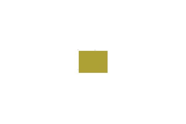 A Solid Olive Green Rectangle