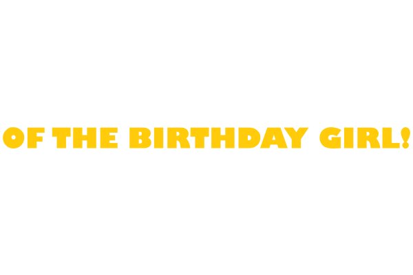 Celebrating a Birthday with a Yellow Banner
