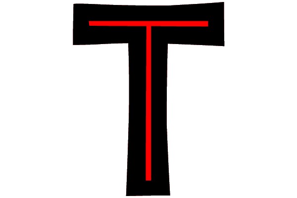 Black and Red T