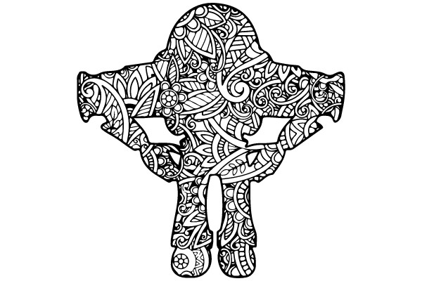 Ornate Zentangle Pattern: The Art of Line