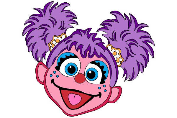 Joyful Punks: A Vibrant Cartoon Character