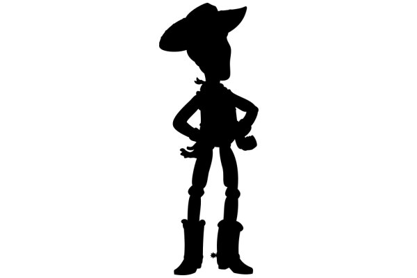 Silhouette of a Cowboy: A Classic Western Figure