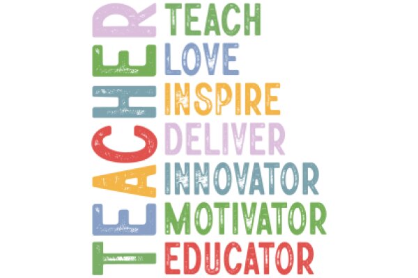 Colorful Words of Teaching and Learning
