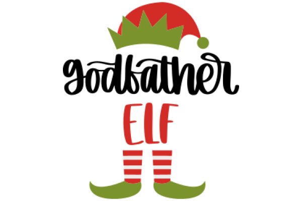 Festive Holiday Greeting: A Playful Take on Godfather and Elf