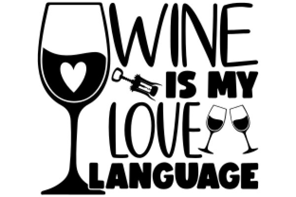 Wine Is My Love Language: A Graphic Celebrating the Joy of Wine and the Language of Love