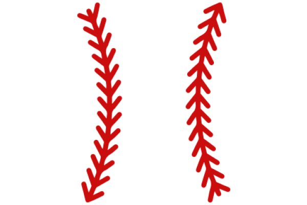 Simplistic Red Baseball Design