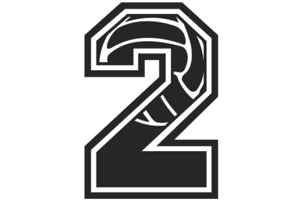 Stylized Logo for a Volleyball Team