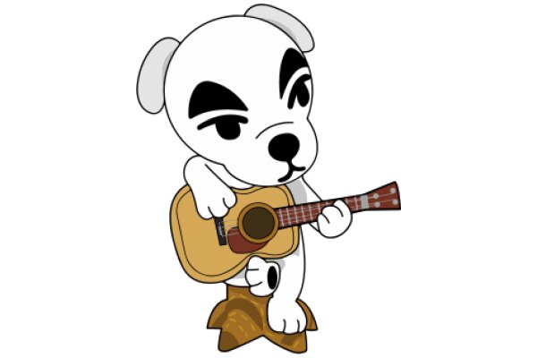 A Playful Pup with a Musical Heart