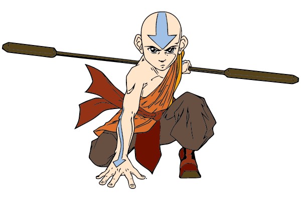 Avatar in Combat Stance