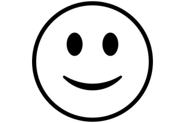 Simplistic Emoji-like Icon with a Smile
