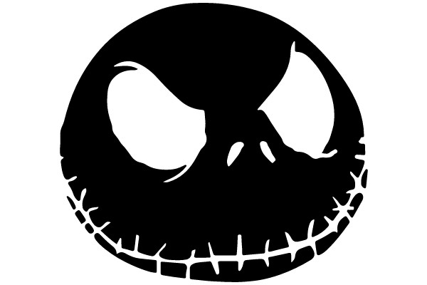 Spooky Halloween Skull Clipart
