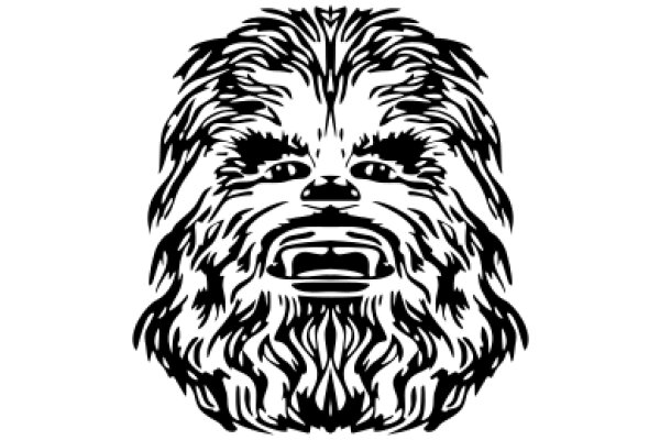 A Stylized Portrait of a Furry Creature
