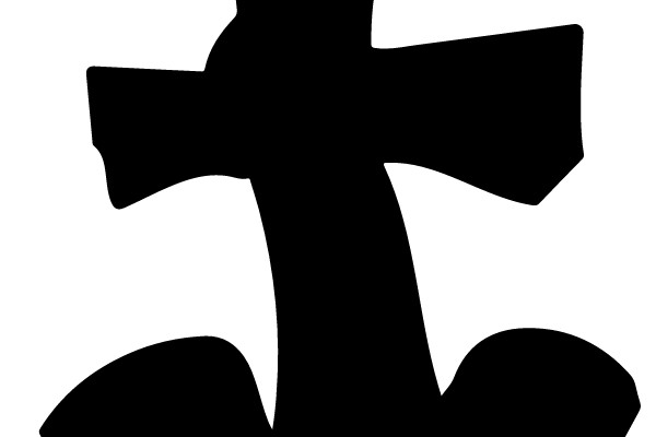 Grave Silhouette: A Symbol of Rest and Reflection