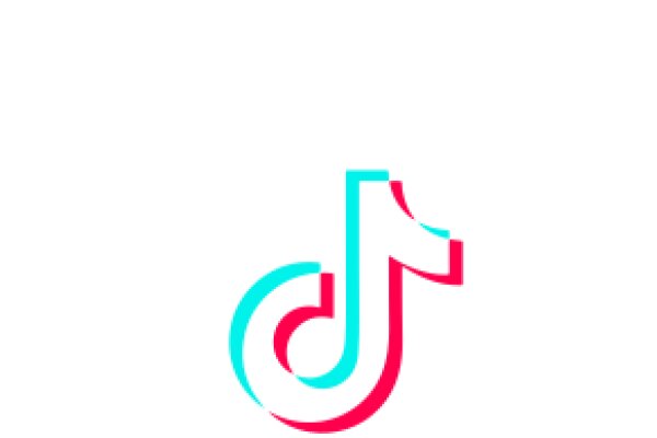 Vibrant Digital Art: A Stylized Letter 'D' with a Curve