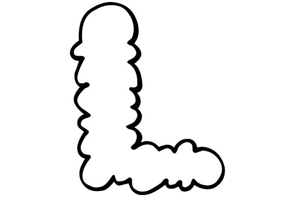 Cloudy L-Shaped Outline