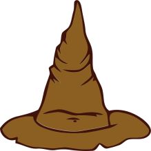 A Playful Illustration of a Chocolate Cone Hat