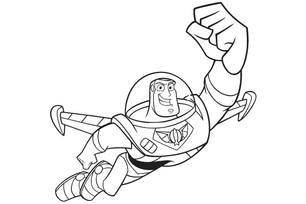 Buzz Lightyear in Flight