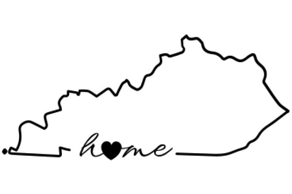 A Simple, Illustration of a State with a Heart