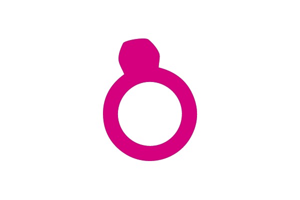 Pink Ring Symbol