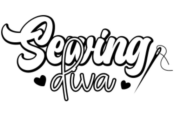 Stylish Logo for a Brand Called 'Seguing' with a Heartfelt Touch