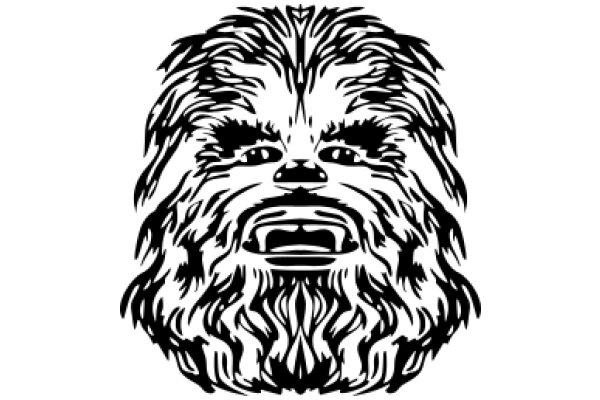 Stylized Portrait of a Furry Creature