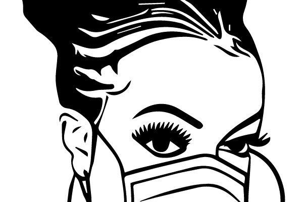 Portrait of a Masked Woman