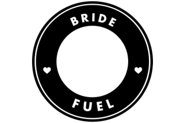 Branding for a Fuel Station: A Logo for 'Bride Fuel' with a Heart Symbol